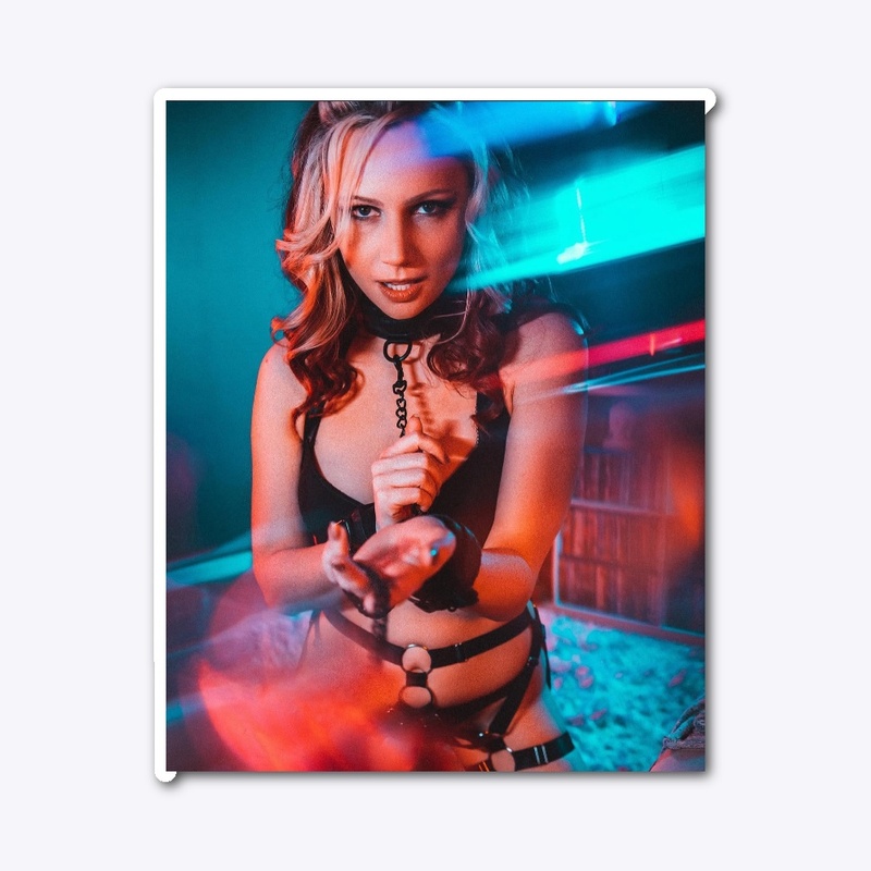 Ava Crush - Chained Up sticker