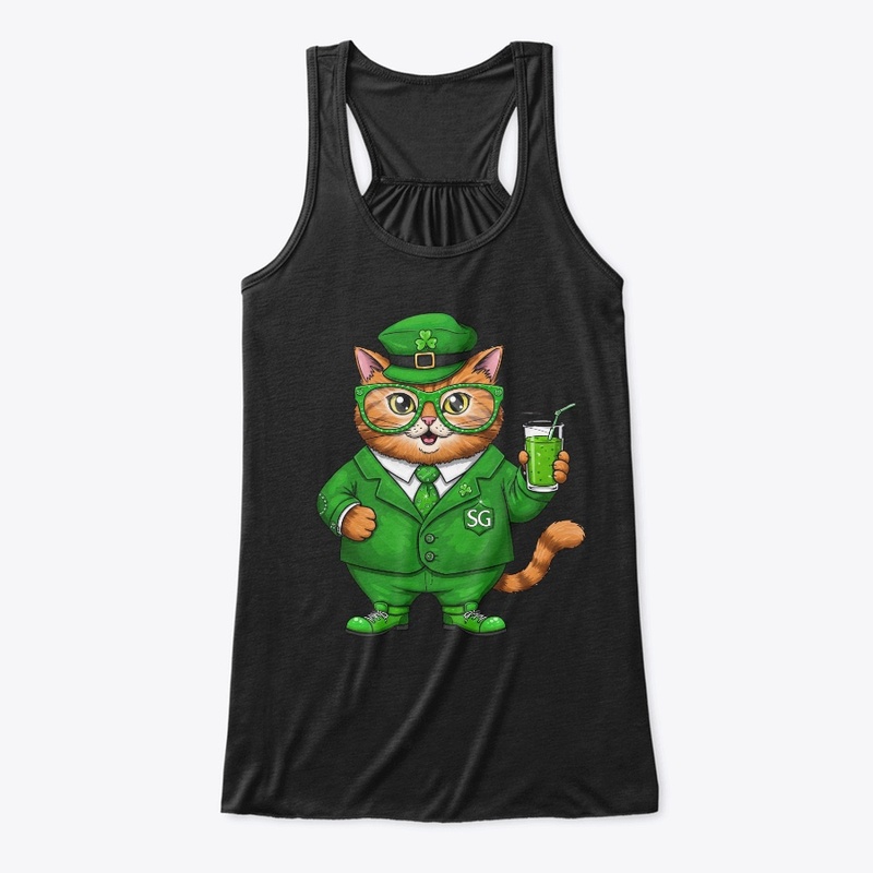 Funny St. Patrick's Cat 