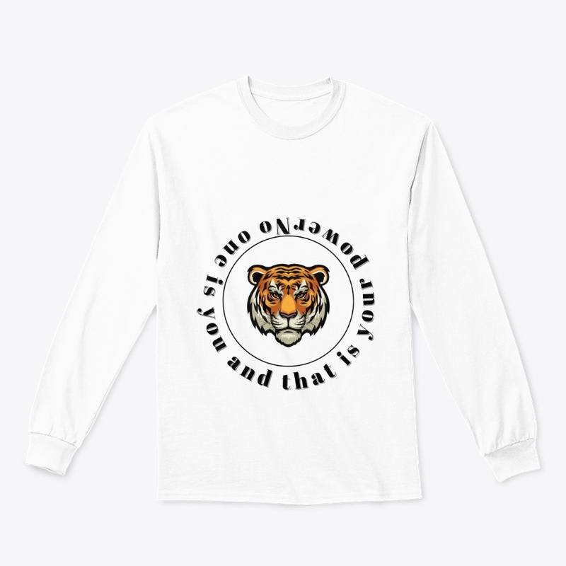 "No One Is You – Tiger Power Tee"