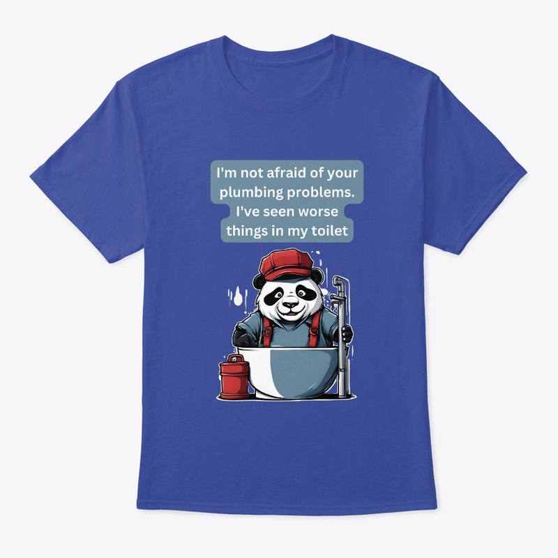 Get Cute Panda Plumber T-Shirts!