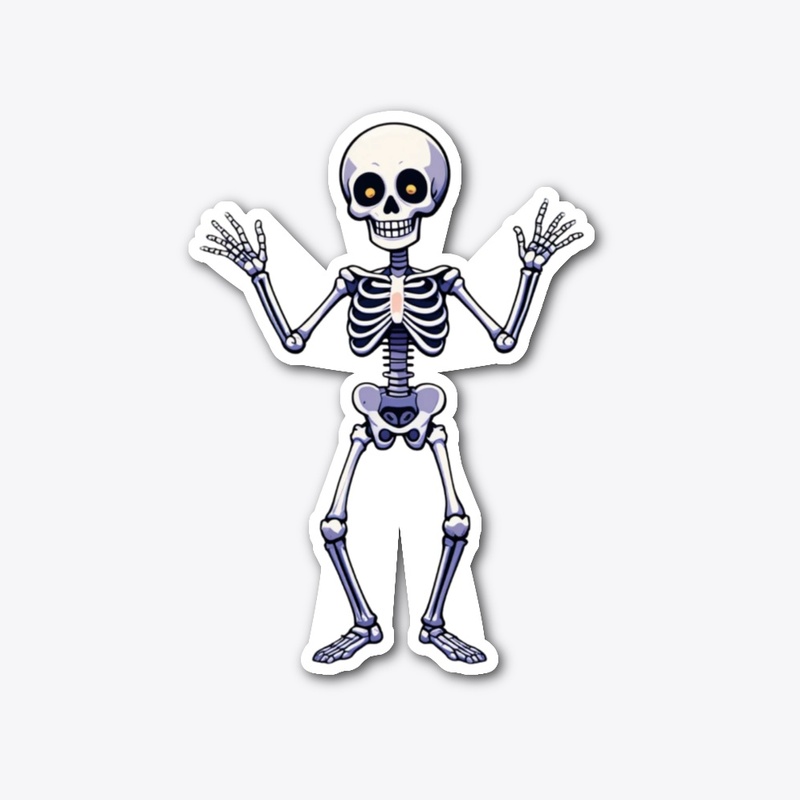 Dancing Skeleton Halloween Tee
