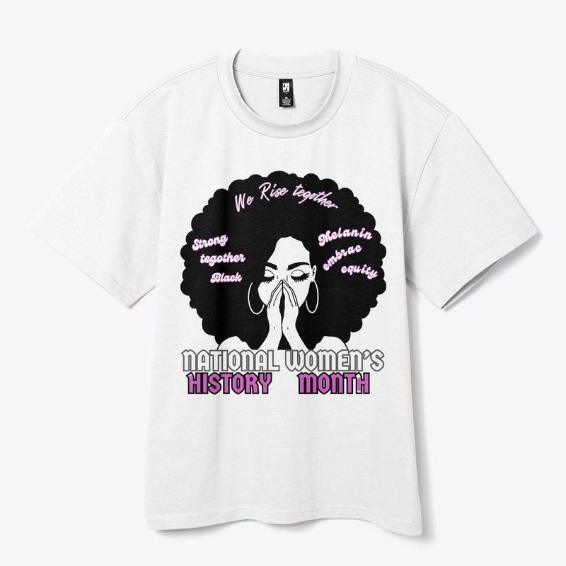 2024 Womens History Month T-Shirt design