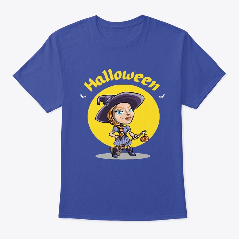 Happy Halloween - Young witch