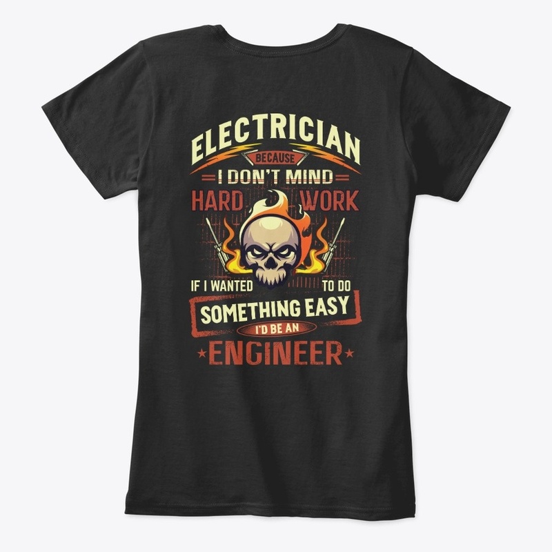 Hardworking Electrician Hoodie