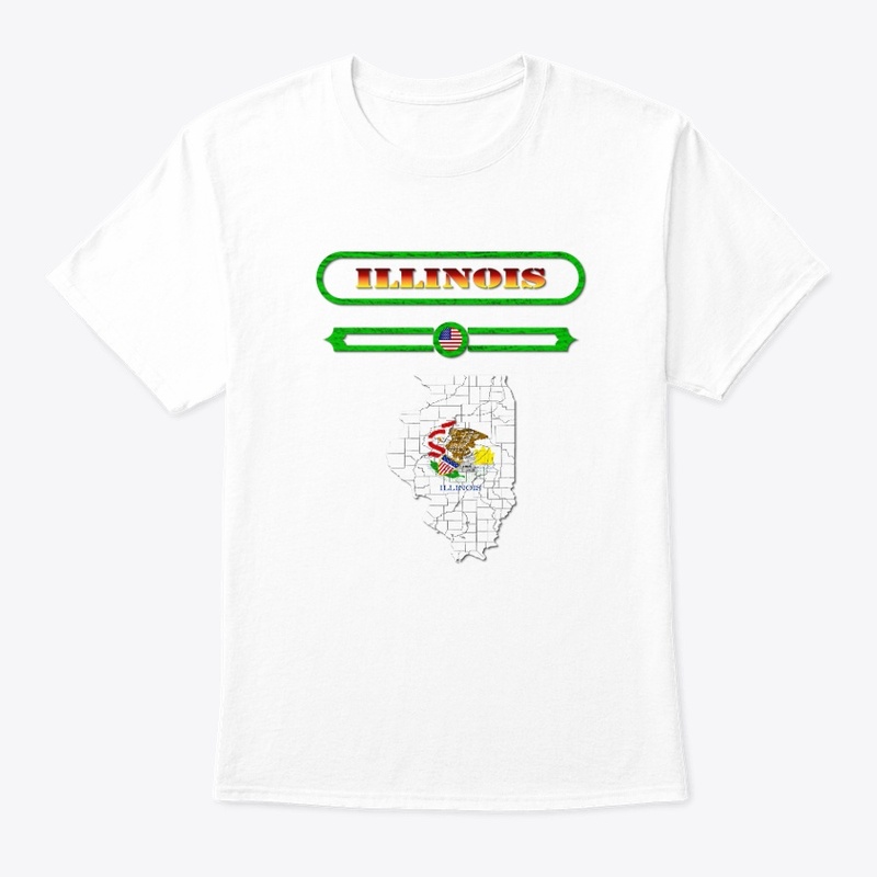 ILLINOIS MAP, ILLINOIS. SAMER BRASIL