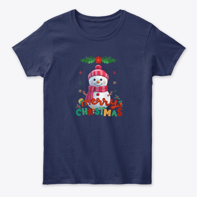 A Cute Merry Christmas Tshirt 