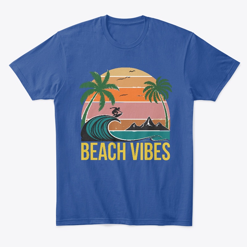 Retro Vintage "Beach Vibes" design 