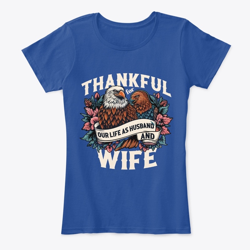 Thankful Husband Wife T-Shirt