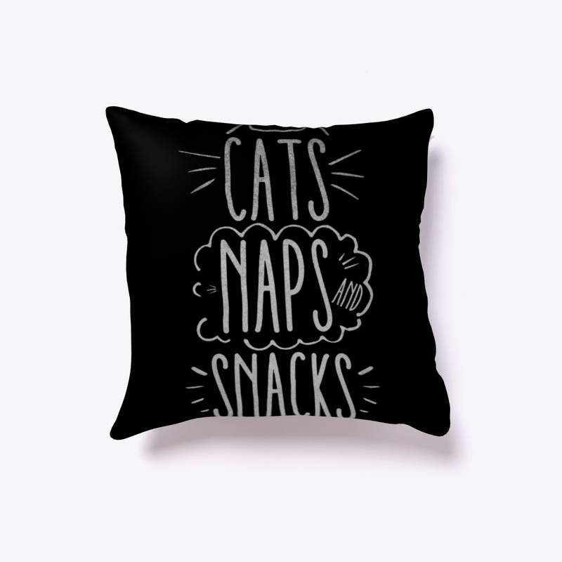 Cats Naps And Snack Gifts For Cat Lovers