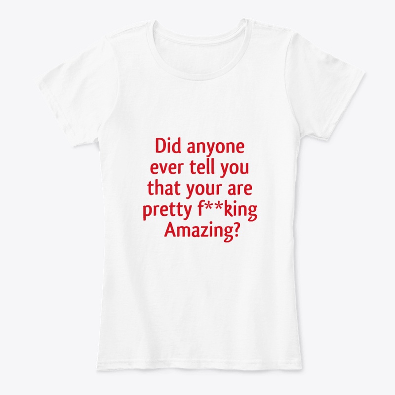 You are amazing.