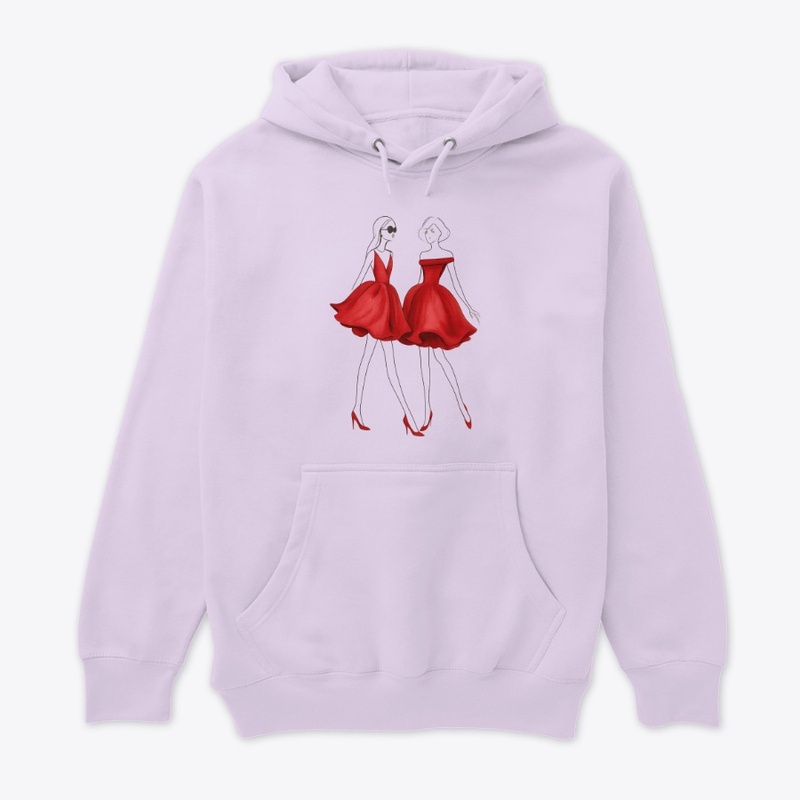 Petal Bloom Couture Duo Illustration