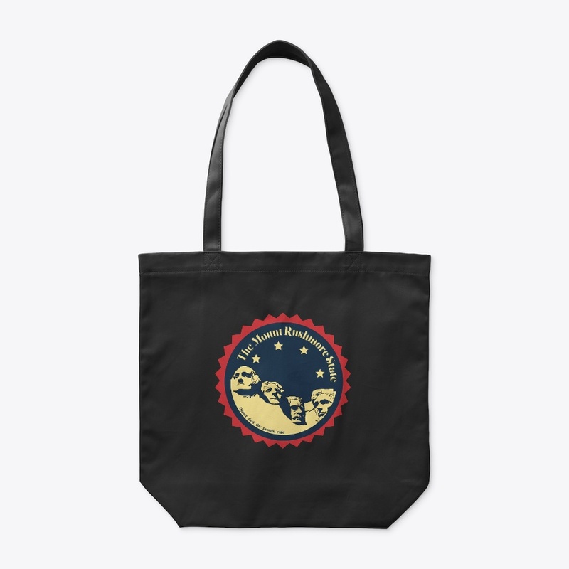 South Dakota tote bag