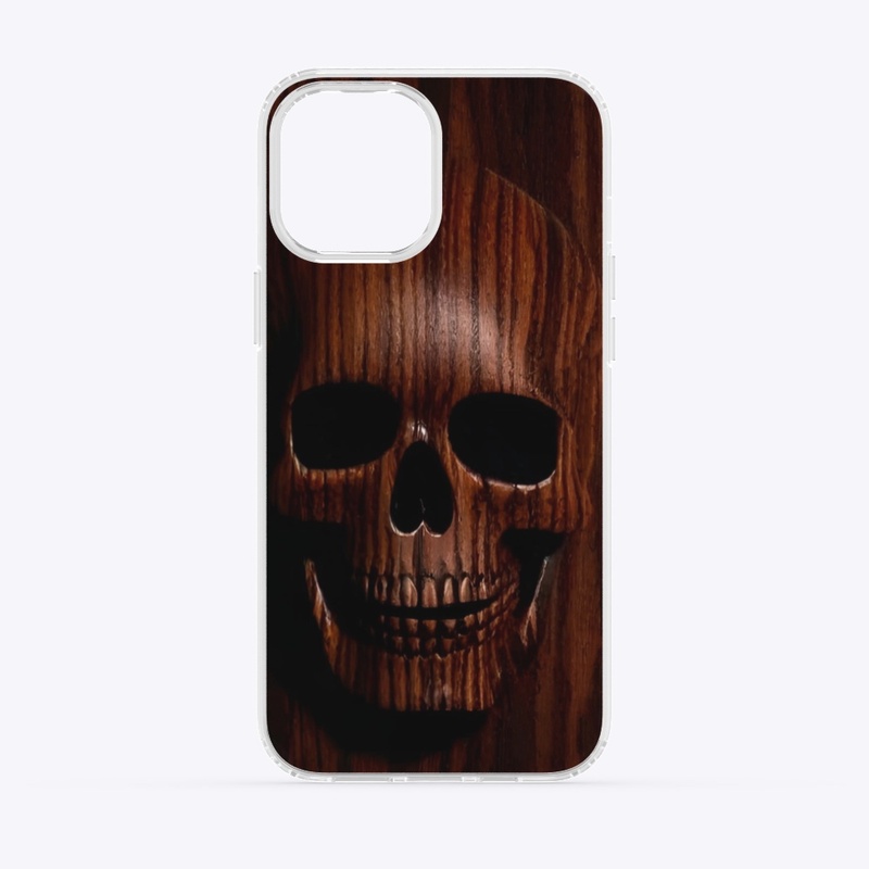 Wood Grain Skull