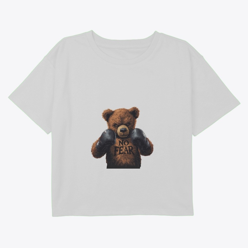 No Fear Fighter Bear – Battle-Ready Cute