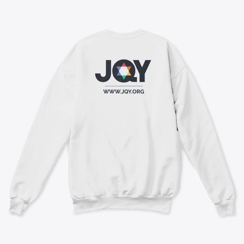 Stay Flaming Ugly Sweater White  T-Shirt Back