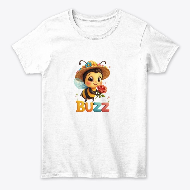 Bee for Kids with flower
