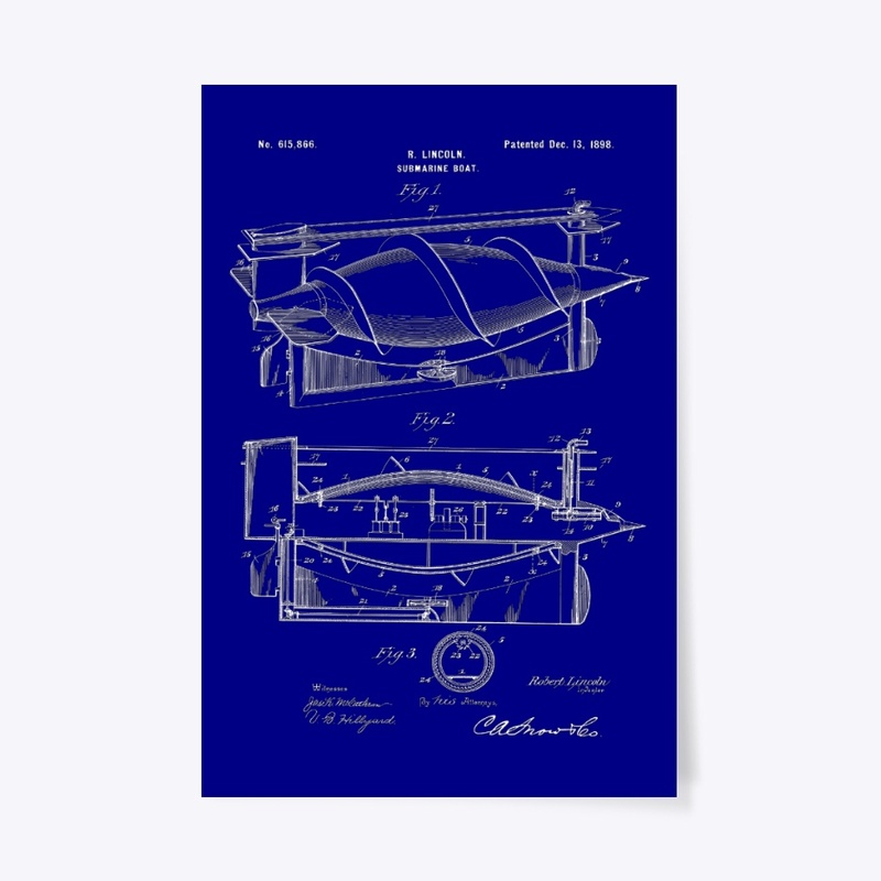 Submarine Vessel Patent