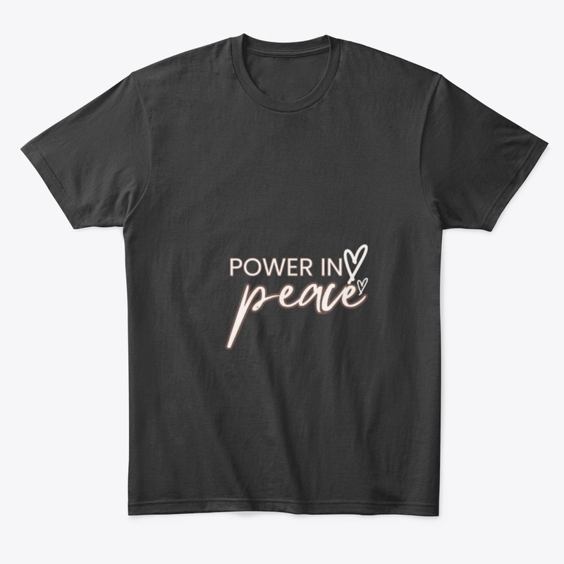 Power in peace creative design