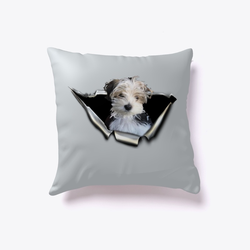 morkie 3D Car sticker