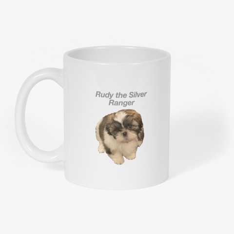 Rudy The Silver Ranger White T-Shirt Front
