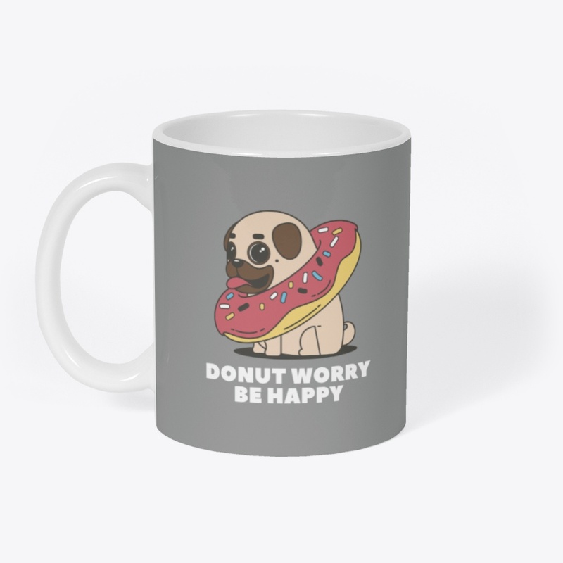 happy, fun, dog, donuts