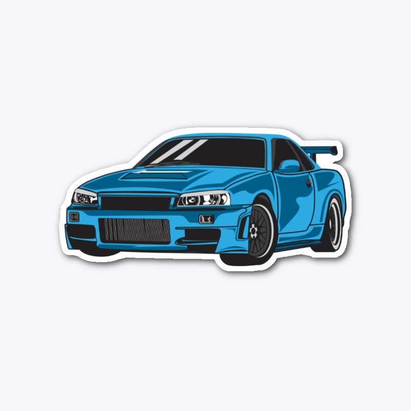 HORIZONTAL SKYLINE R34 