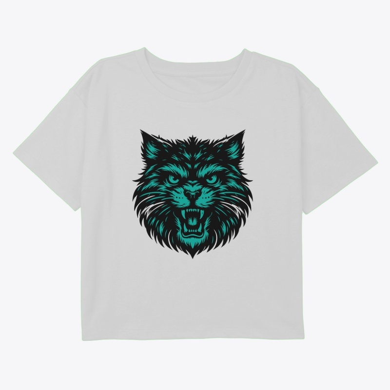 Wild Cat Head Design