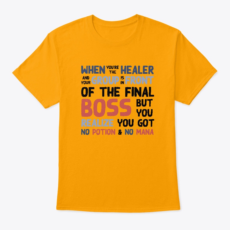RPG funny - No potion no mana boss