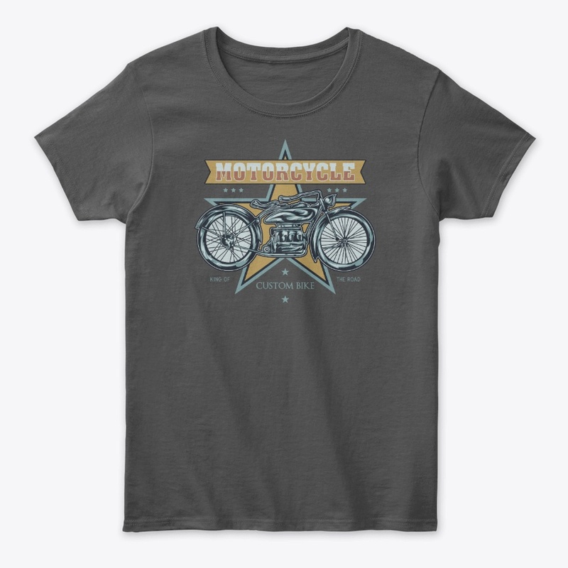 Motorcycle Custom Bike T-shirt Design
