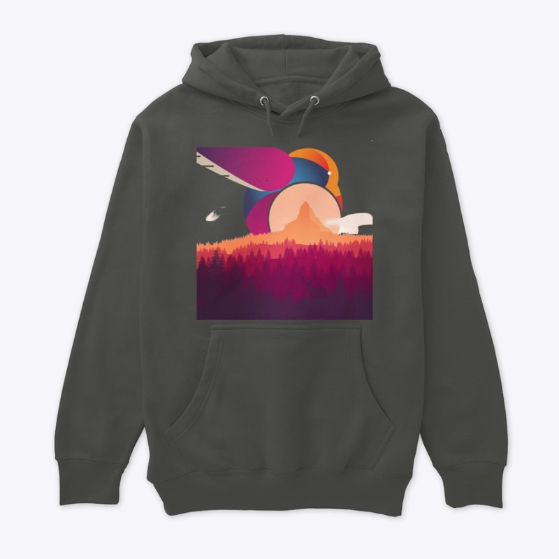 Setting Crescent Bird