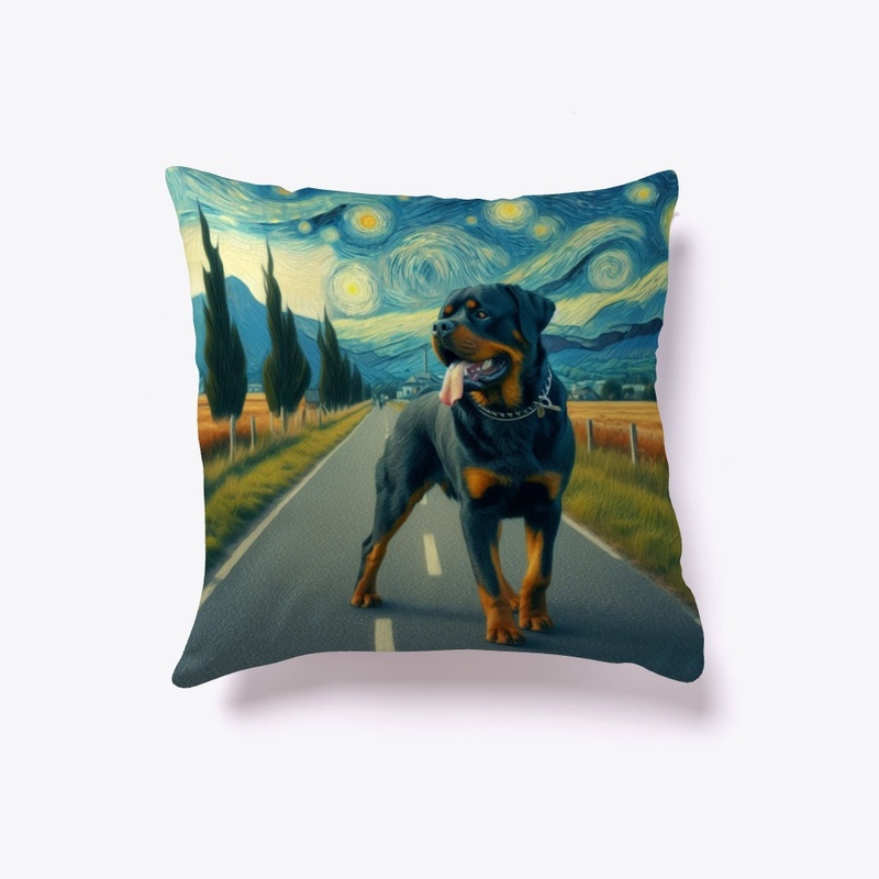 Rottweiler Starry Night 