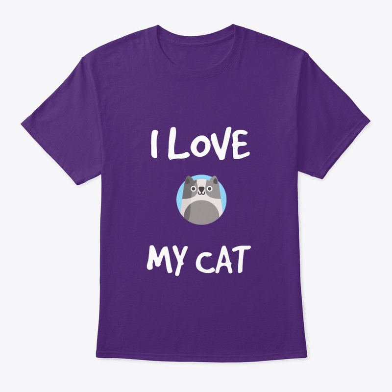 I LOVE MY CAT TEE