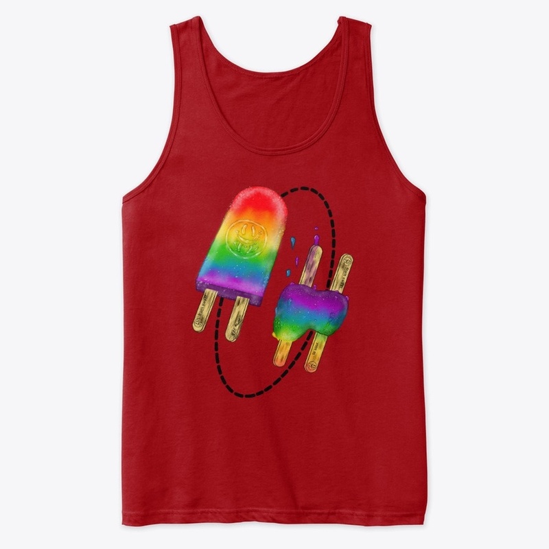 Double Rainbow Popsicle (Dark)