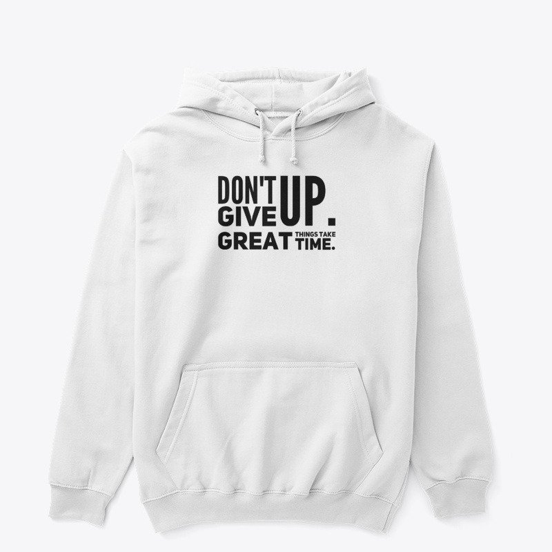 Don´t give up black text