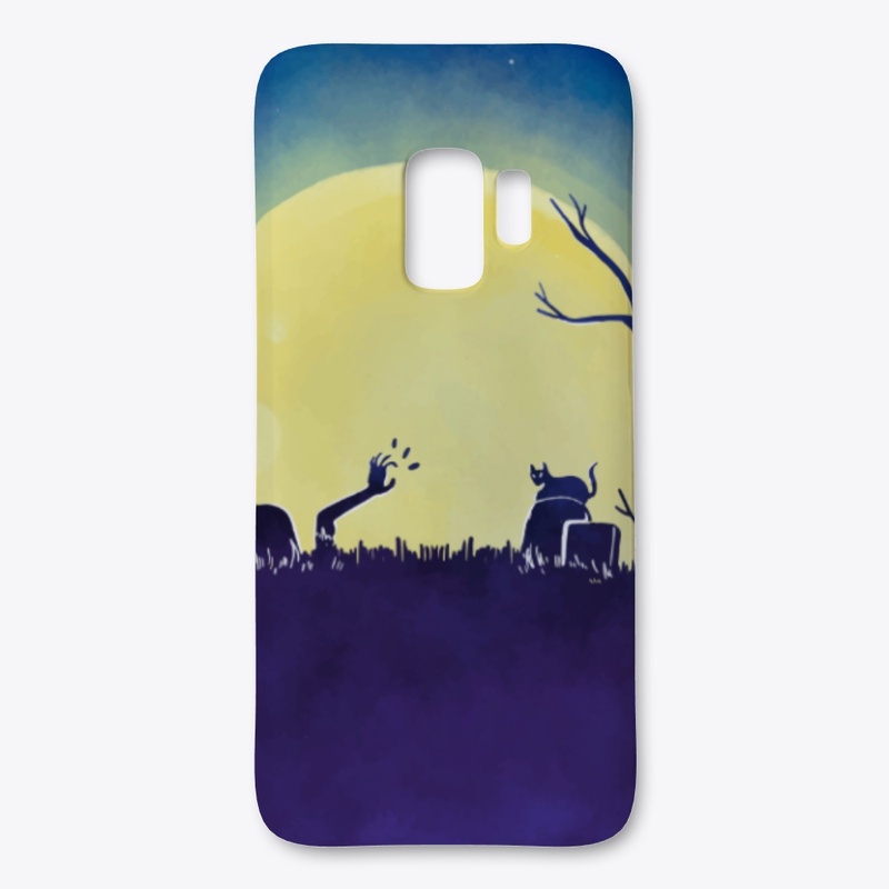 scary halloween phone cover