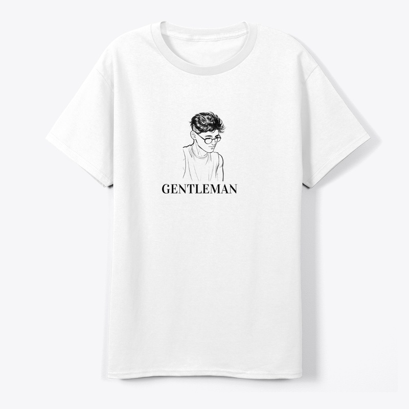 New design for T-shirt GENTLEMAN 