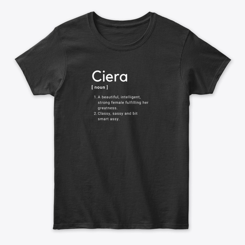 CIERA Definition Personalized Name Funny