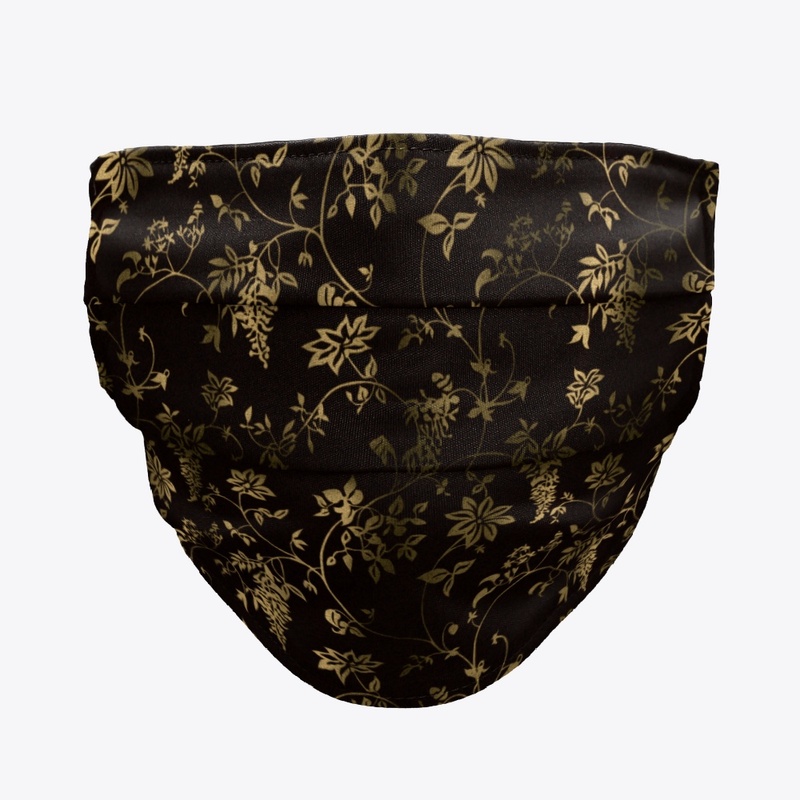Flowers Travel face Mask