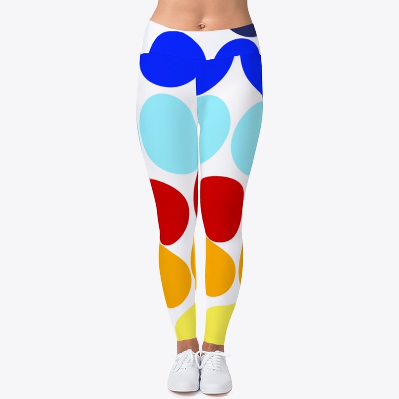 Rainbow Colored Dots