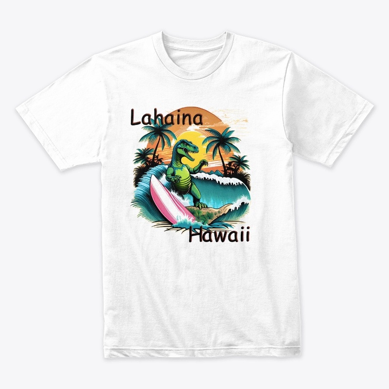 Surfing Dino Lahaina