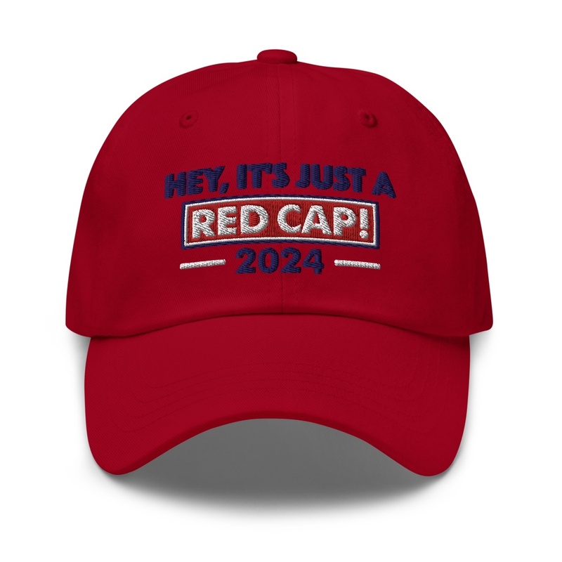 JUST A RED CAP! (no back)