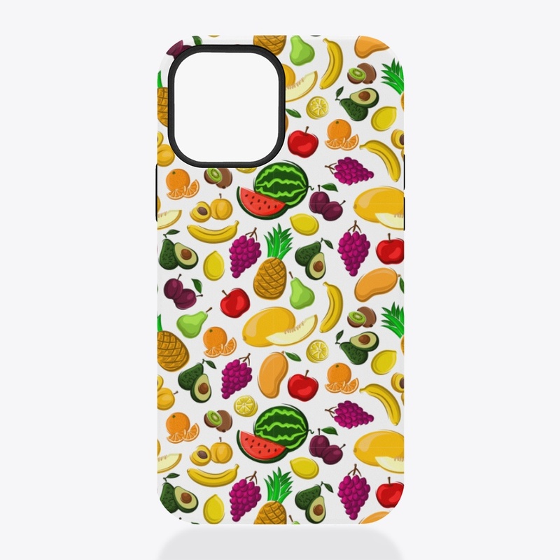Cute And Colorful Fruity Design