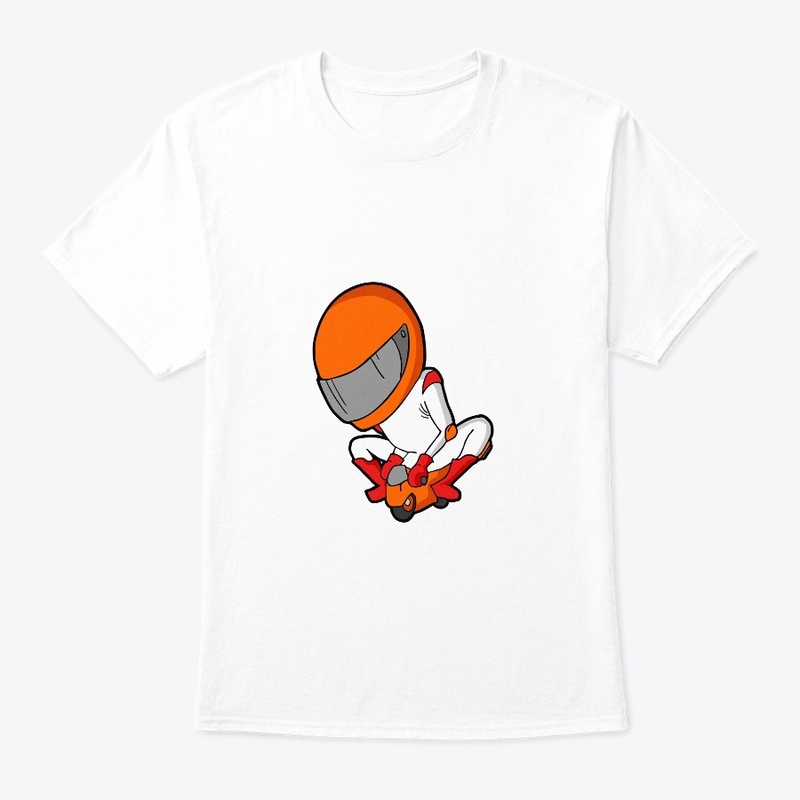 Helmet Man T-shirt Design