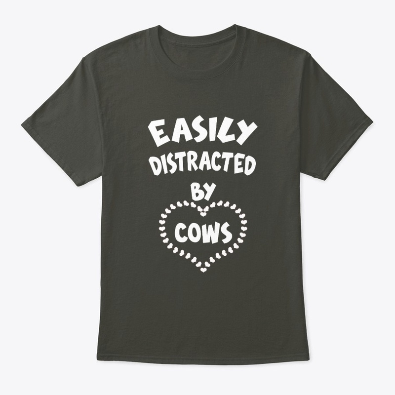 EASILY DISTRACTED BY COWS
