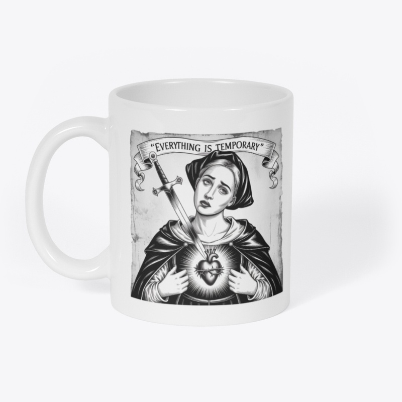 Sacred Heart and Sword   Quote Banner