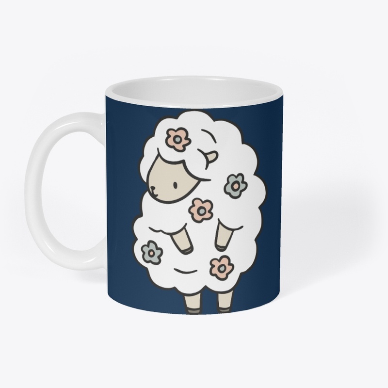 oversized custom sheep t-shirt
