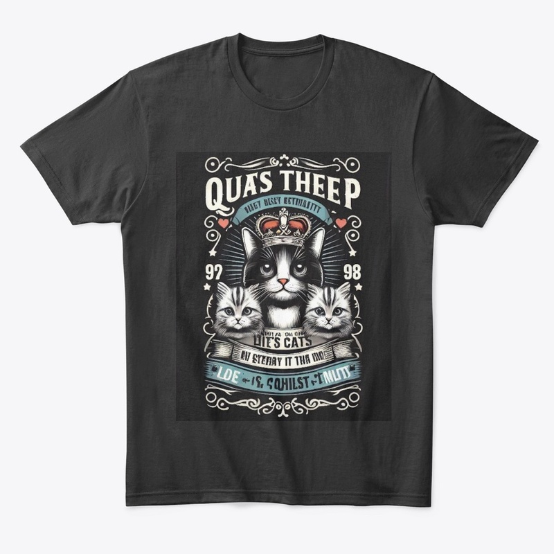 Quas Cat t shirt beautiful cats