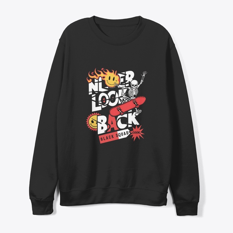 Look back t-shirt design 