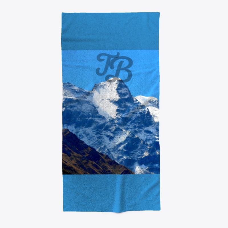 Beautiful snow mountain 