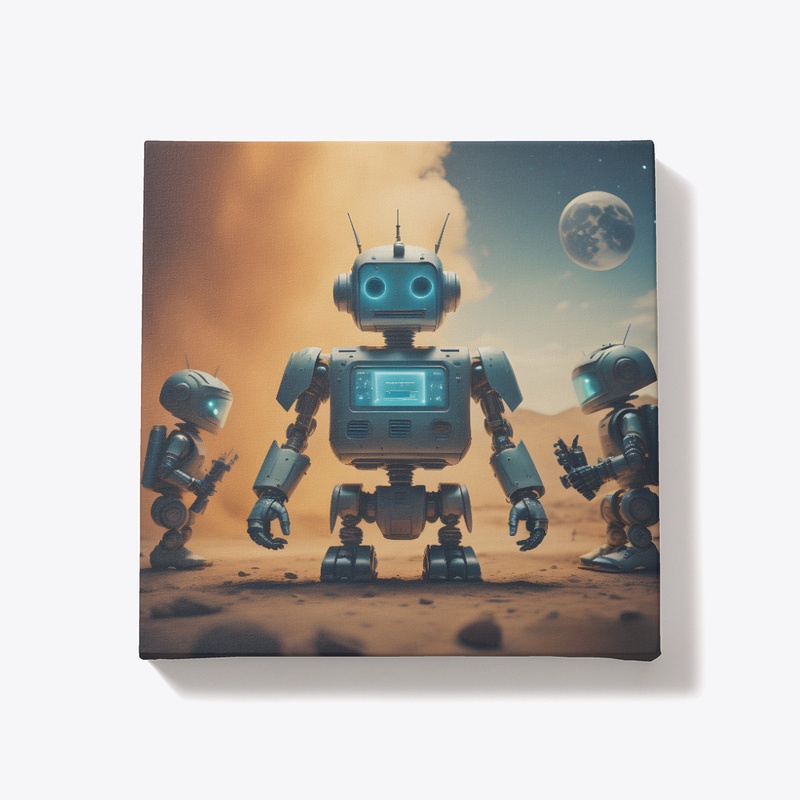 Three robots
